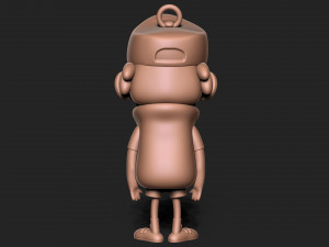 Dipper Gravity Falls Keychain 3D 프린트 모델