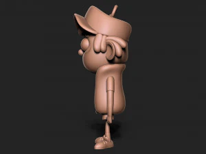 Dipper Gravity Falls Keychain 3D Print Model