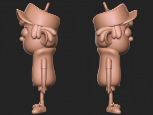 Dipper Gravity Falls Keychain 3D 프린트 모델