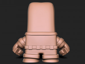 Anger sculpture for 3d printing cartoon Inside out 3D 프린트 모델