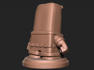 Anger sculpture for 3d printing cartoon Inside out with base 3D Принт Модель