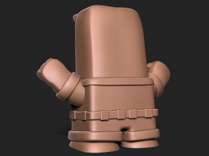Anger sculpture for 3d printing cartoon Inside out 3D Print Model