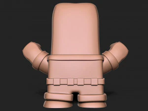 Scultura di rabbia per cartone animato stampato in 3D Inside out Modello di stampa 3D