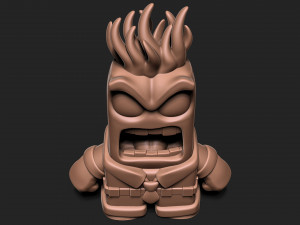 Anger sculpture 3D Baskı Modeli