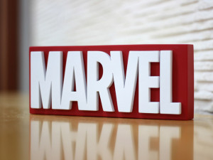 MARVEL LOGO Modèles 3D en vedette
