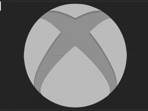 XBOX LOGO 3D Baskı Modeli