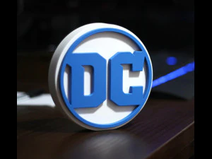 DC LOGO 3D Print Model