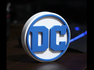 DC LOGO 3D Print Model