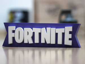 FORTNITE LOGO 3D Baskı Modeli