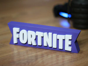 FORTNITE LOGO 3D Print Model