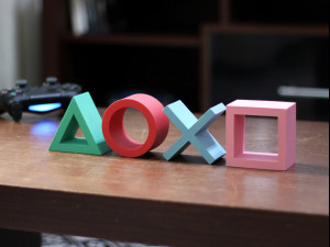 PLAYSTATION SIGNS 3D 프린트 모델