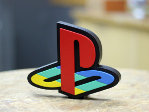 PLAYSTATION LOGO 3D Baskı Modeli