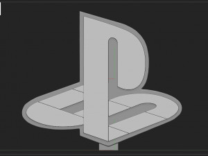 PLAYSTATION LOGO 3D Print Model