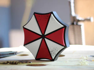 Resident Evil Umbrella Corporation Logosu 3D Baskı Modeli
