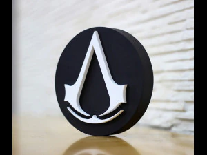 ЛОГОТИП ASSASSINS CREED 3D Принт Модель
