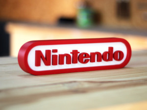 NINTENDO LOGO 3D Baskı Modeli