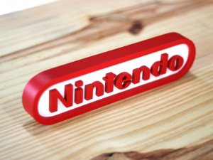 NINTENDO LOGO Modelo de Impressão 3D