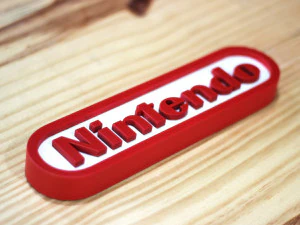 NINTENDO LOGO 3D Print Model