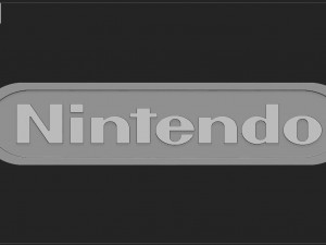 NINTENDO LOGO Modelo de Impressão 3D
