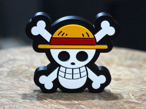 ONE PIECE SIGN 3D Baskı Modeli