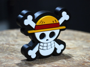 ONE PIECE SIGN 3D Baskı Modeli