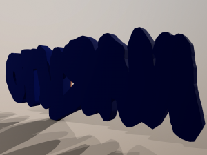NARUTO LOGO Model Cetak 3D