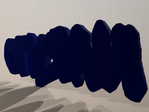 NARUTO LOGO 3D Print Model