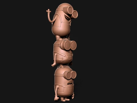 Minions 3D Print Model