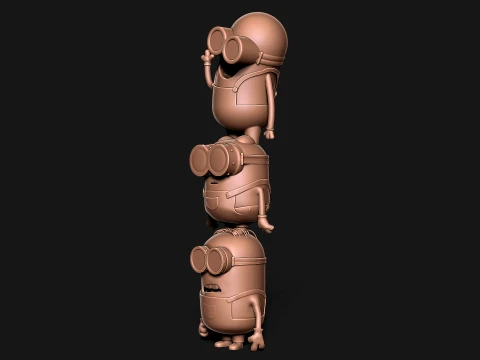Minions 3D Print Model