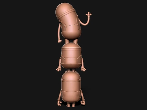 Minions 3D Print Model