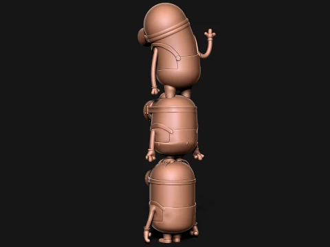 Minions 3D Print Model