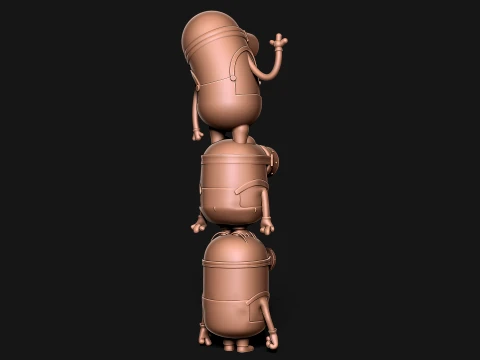 Minions 3D Print Model