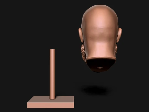 GOD OF WAR KRATOS SKULL 3D Print Model