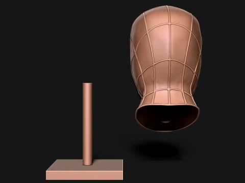 SPIDER MAN SKULL 3D Print Model