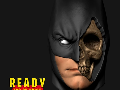 BATMAN SKULL 3D Print Model