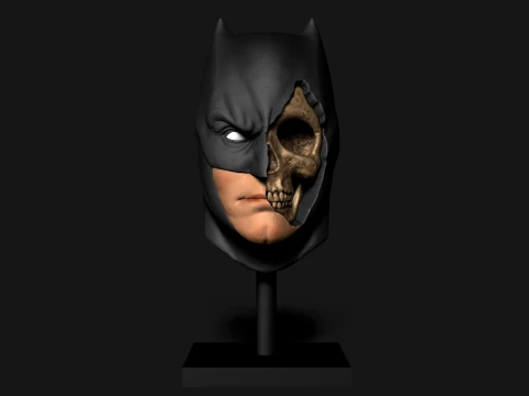 BATMAN SKULL 3D Print Model