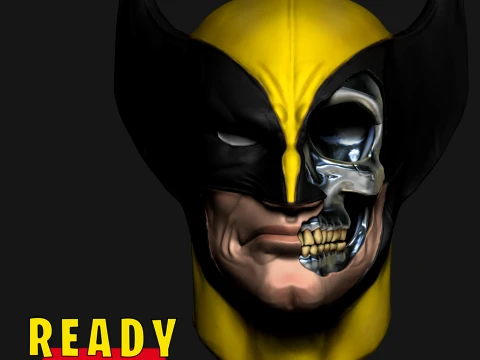 LOGAN WOLVERINE 3D Baskı Modeli