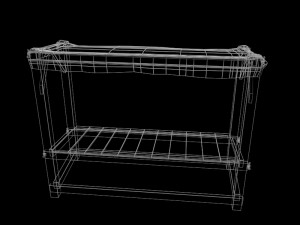 medieval stall 3D मॉडल