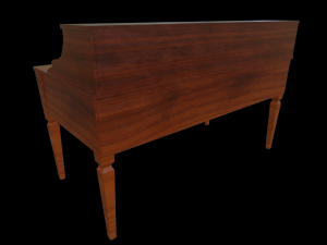 working table Modèle 3D