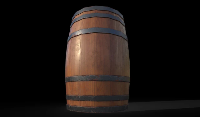 barrel 3D Model .c4d .max .obj .3ds .fbx .stl .blend