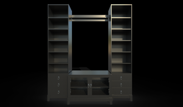 showcase003 3D Model .c4d .max .obj .3ds .fbx .stl .blend 