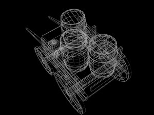 medieval cart002 3D Model