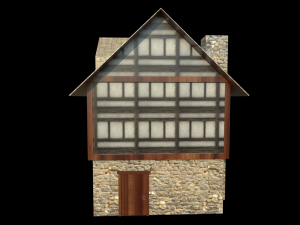medieval house001 3D 模型