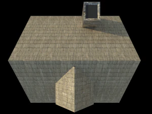 medieval house001 3D Model