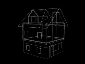 medieval house001 3D Model