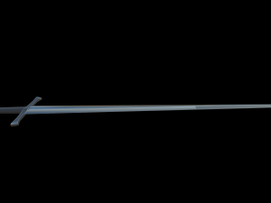 medieval sword001 3D 모델