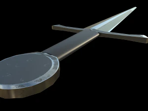 medieval sword001 3D Model