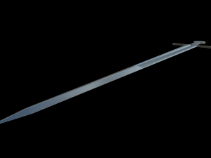 medieval sword001 3D 모델