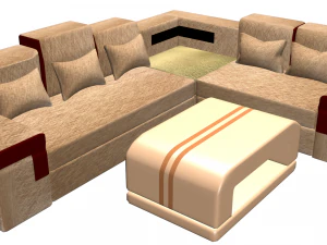 beautiful sofa 3D Model