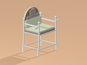classical chair 1 3D-Modell
